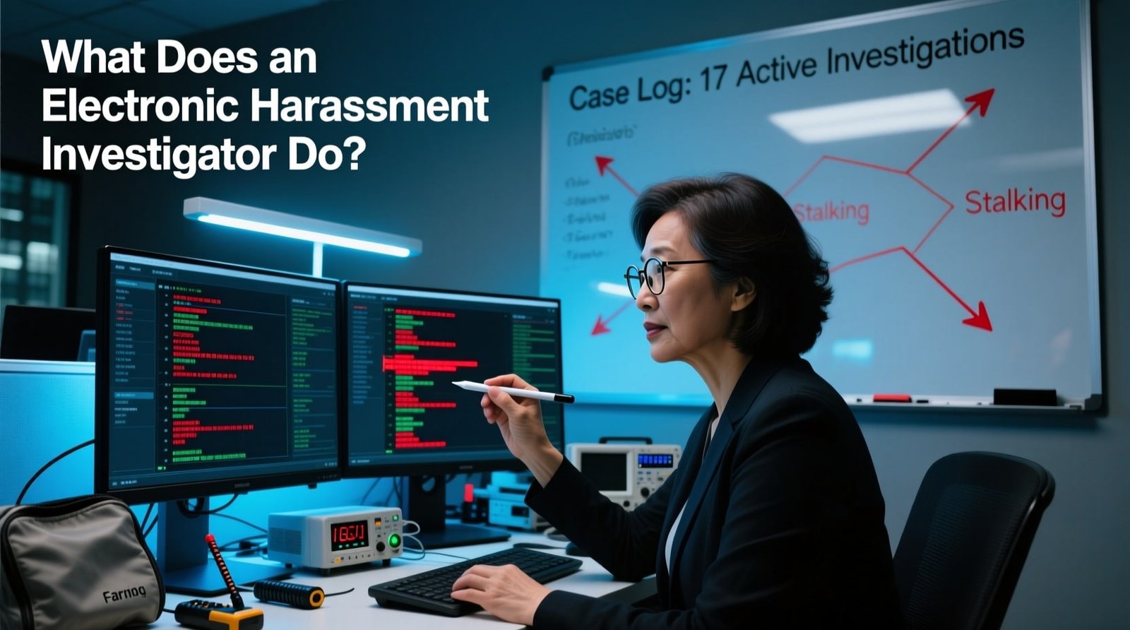 What Does an Electronic Harassment Investigator Do